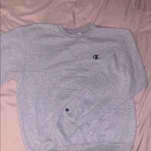 Champion Grey Crewneck Sweatshirt